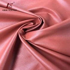 100% țesătură din micro piele de căprioară cu model poliester cu lipici Pu Color