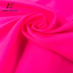 210T Nylon țesătură Oxford vopsită în roșu fluorescent