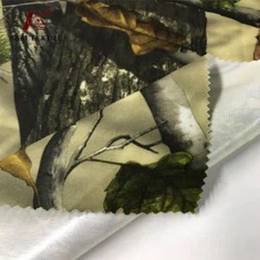 Țesătură Camo super moale imprimată cu folie ușoară
