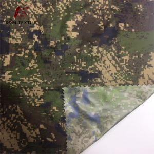 Taffeta Camo Print Fabric